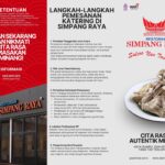 Katering Simpang Raya: Langkah Mudah Pesan Hidangan Lezat untuk Acara Anda